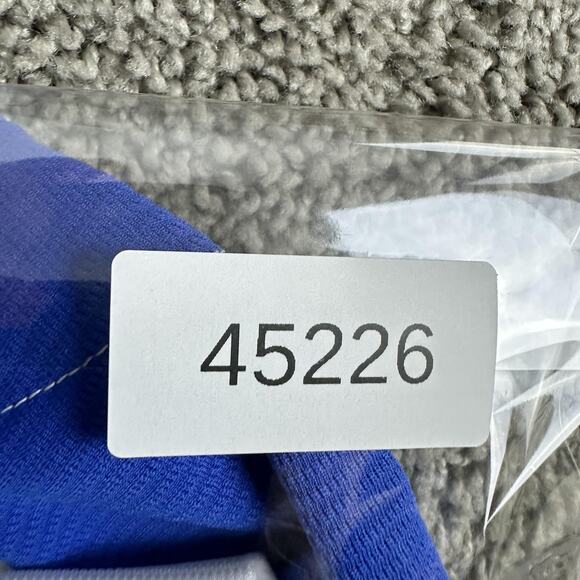 Atlanta Braves Jersey Womens Large White Blue MLB Baseball Nike City Connect 715 - Picture 14 of 14